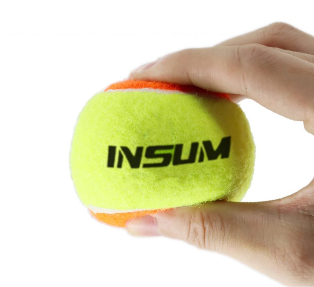 balles pour raquettes de plage tennis jaune