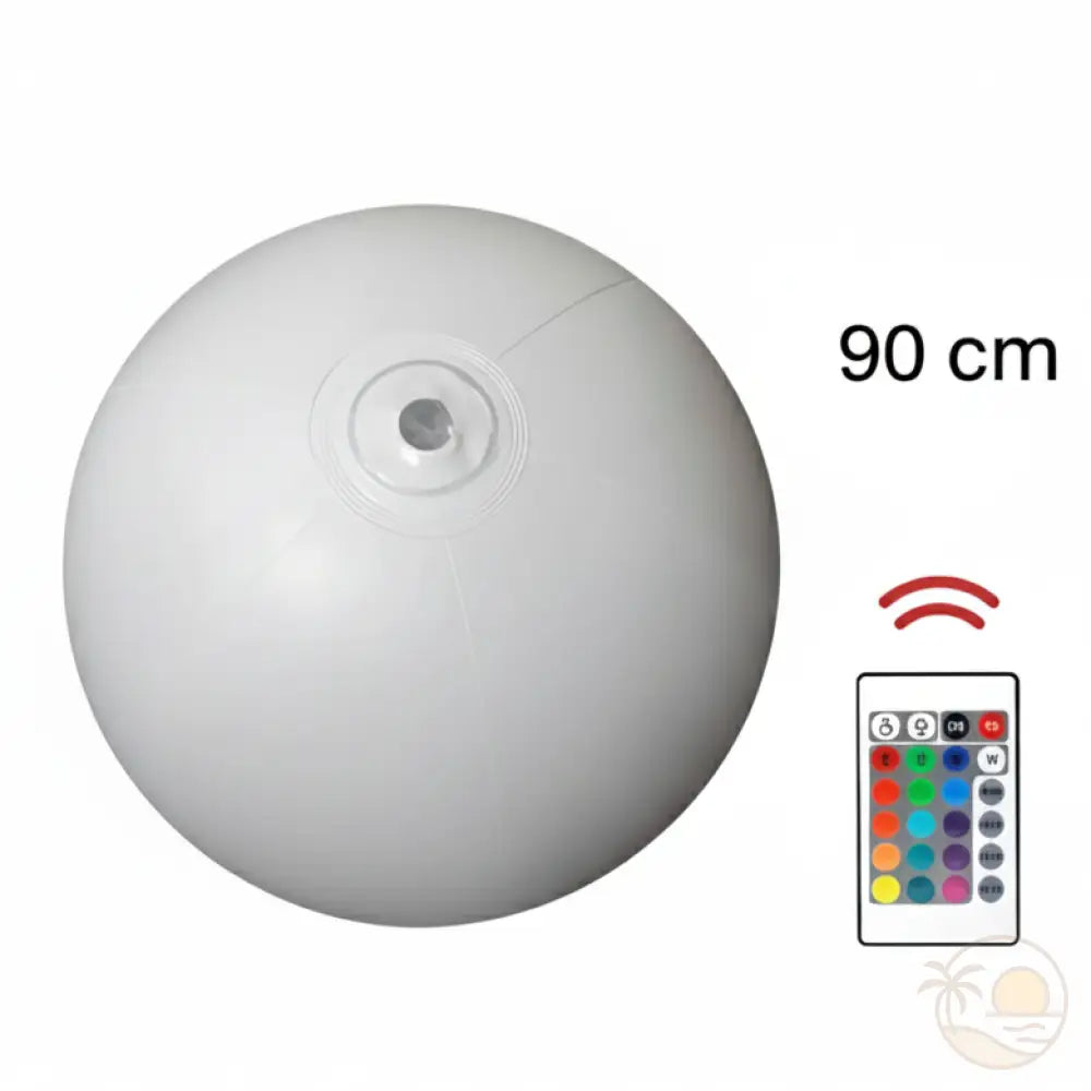 ballon de plage avec led 90 cm