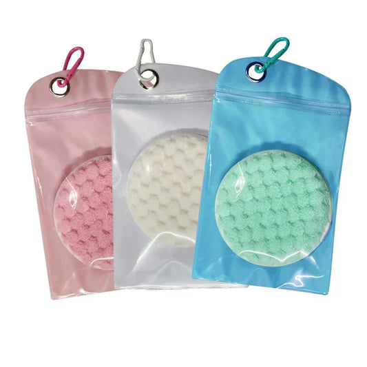 brosses pour enlever le sable des pieds rose blanc bleu