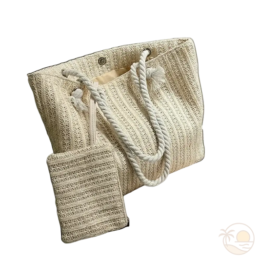 cabas de plage en paille 2