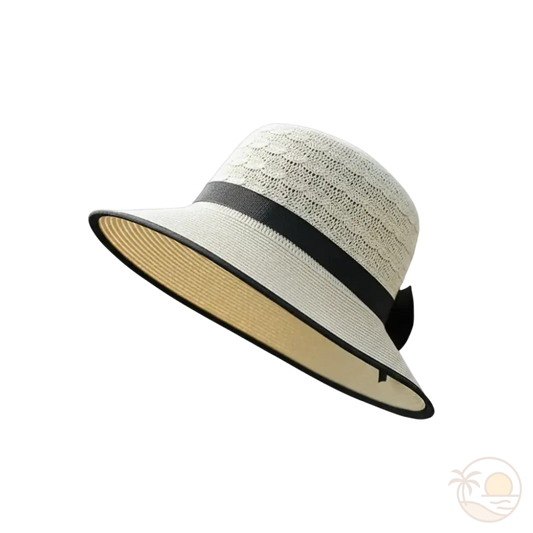 capeline chapeau blanc