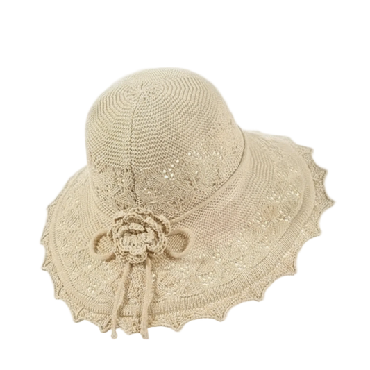 capeline femme beige