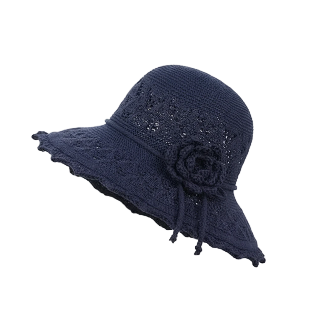 capeline femme bleu marine