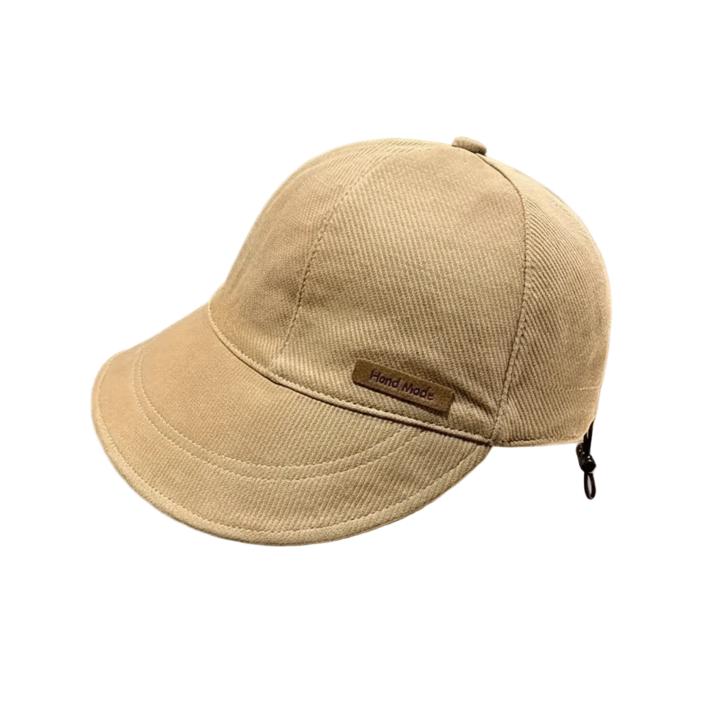 casquette a visiere beige