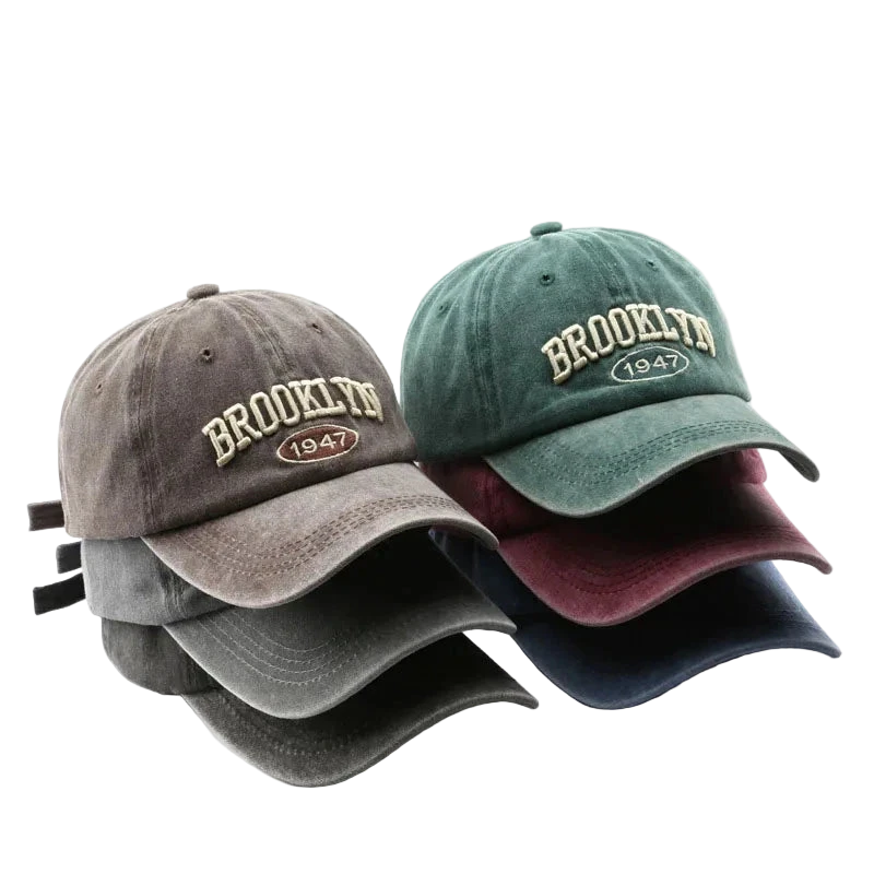 casquettes visieres marron gris noir vert rouge bleu