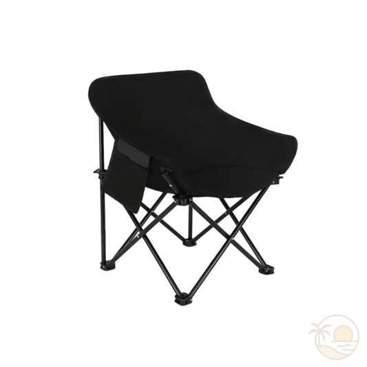 chaise de plage aluminium noir