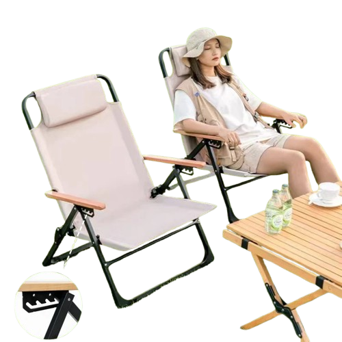 chaise de plage inclinable reglage