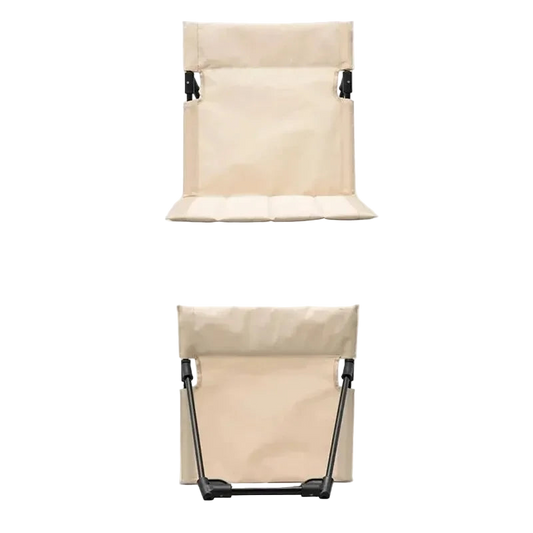 chaise de plage pliante ultra legere ouverte fermee