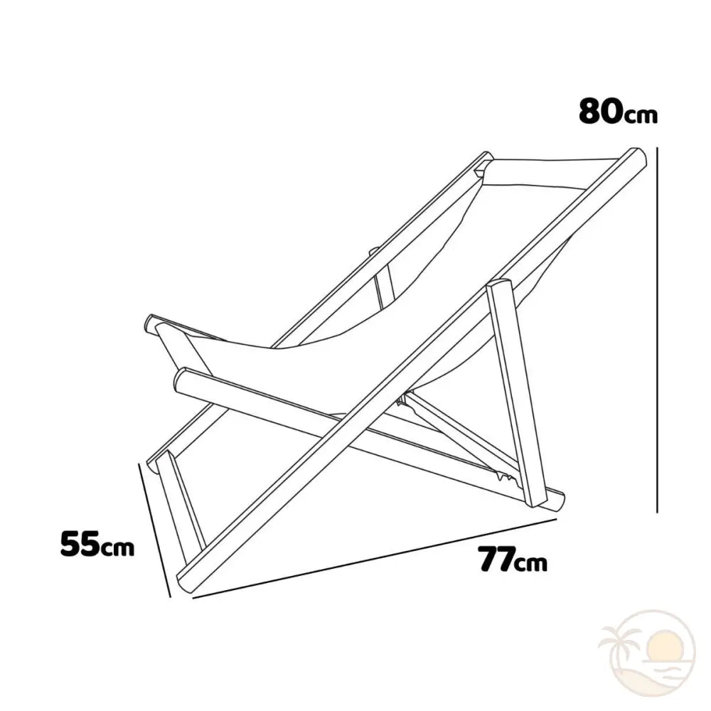chaise longue de plage pliante schema dimensions