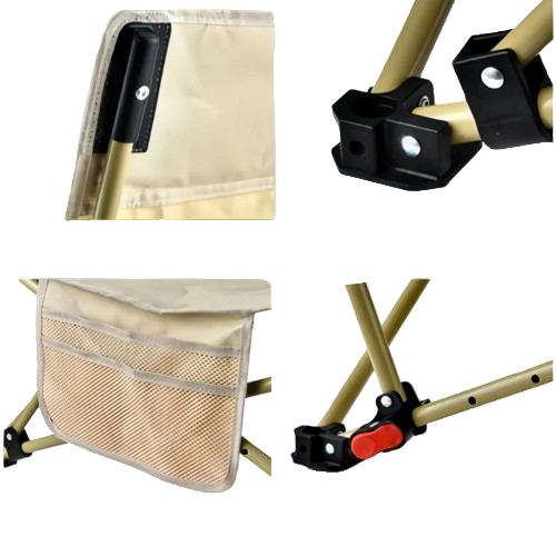 chaise transat de plage details