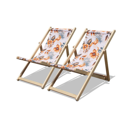chaises longues de plage pliantes 1