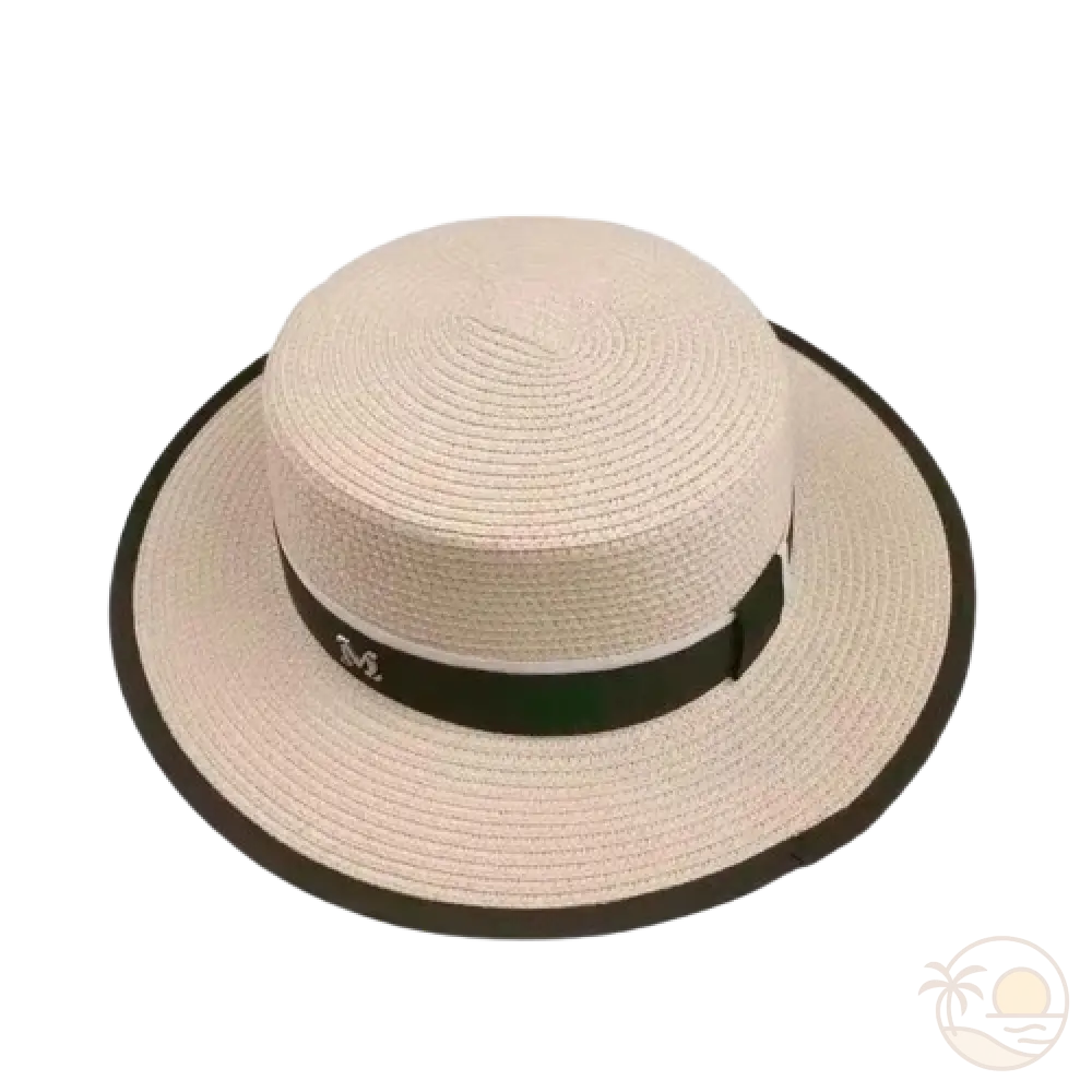 chapeau fedora beige
