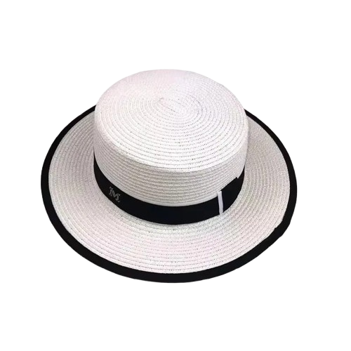 chapeau fedora blanc