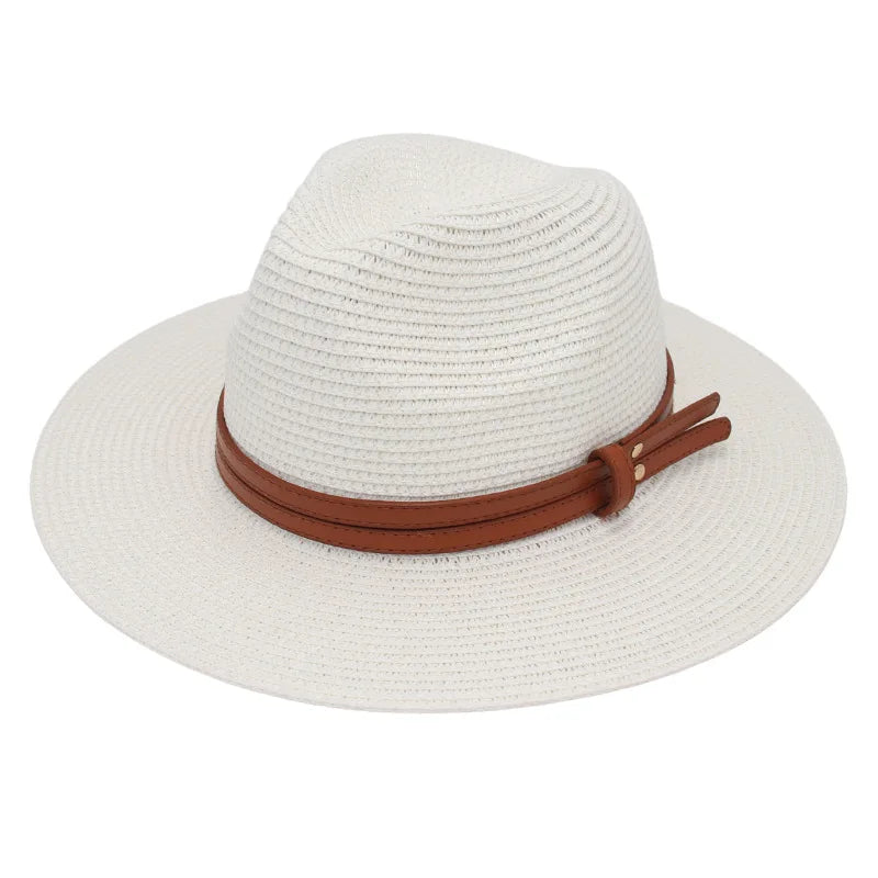 chapeau fedora femme blanc