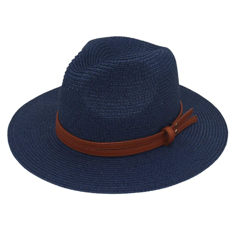 chapeau fedora femme bleu marine