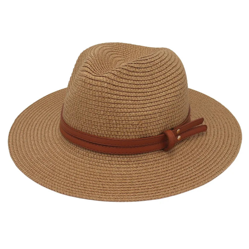 chapeau fedora femme marron clair