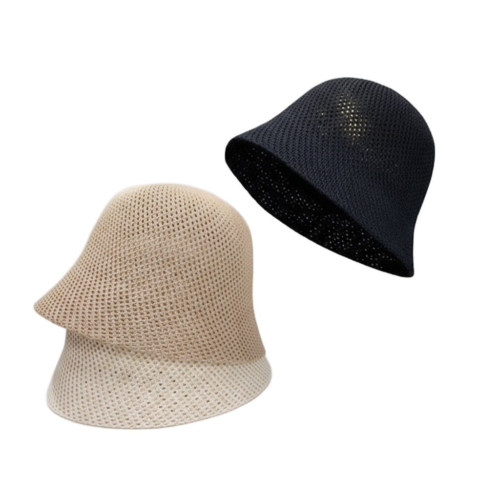 chapeaux bob femme beige blanc noir