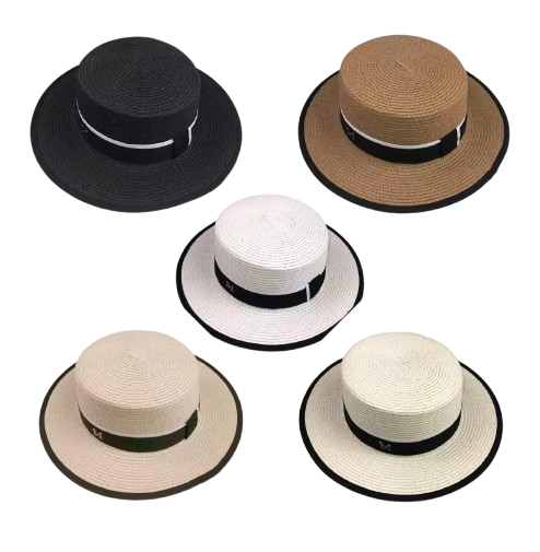 chapeaux fedora noir marron blanc beige ecru