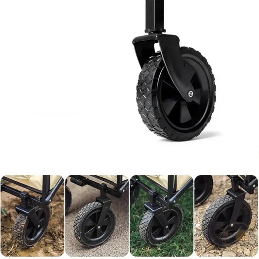 chariot de plage pliant roues