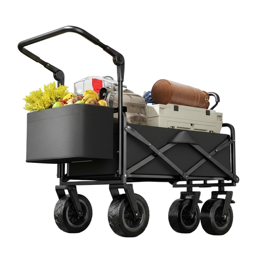 chariot pliable de plage plein