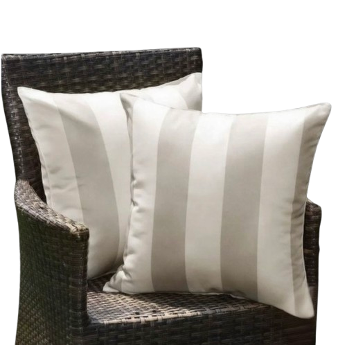 coussin de plage chaise beige