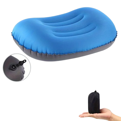 coussin de plage eponge bleu