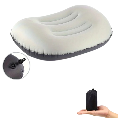 coussin de plage eponge gris