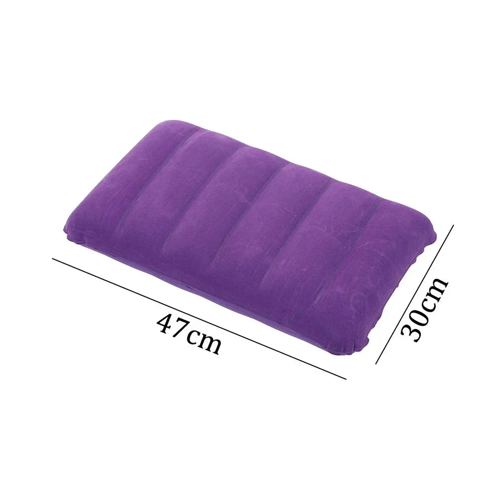 coussin de plage gonflable violet