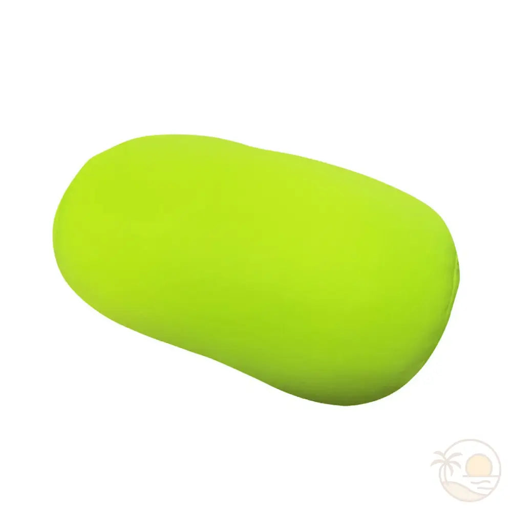 coussin de plage microbille vert