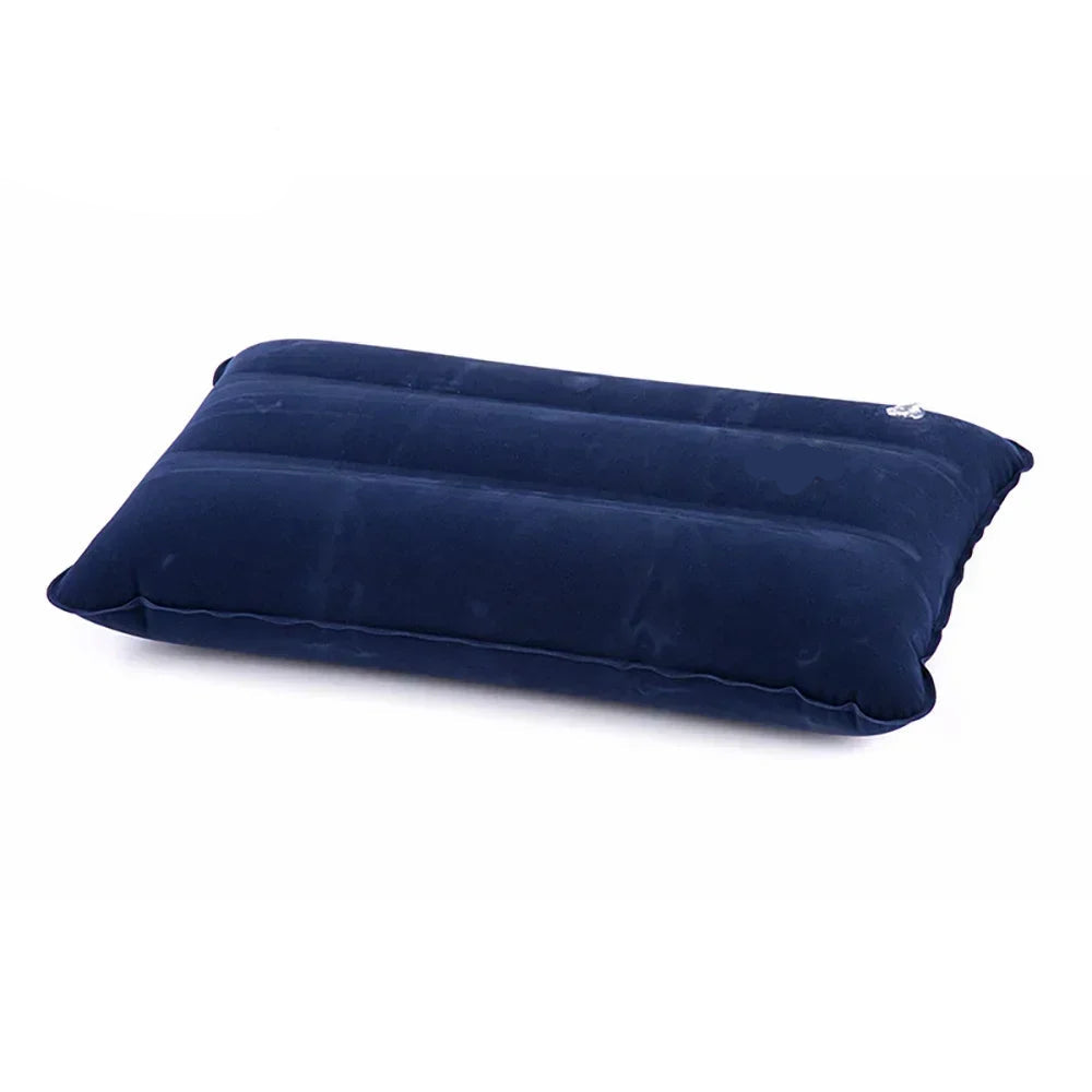 coussin de tete plage bleu marine