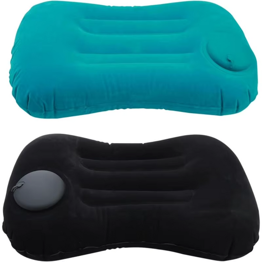 coussins gonflables de plage bleu noir