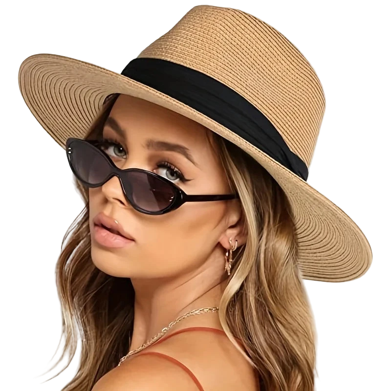 fedora chapeau femme marron femme