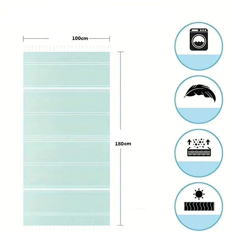 fouta plage caracteristiques