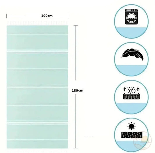 fouta plage caracteristiques