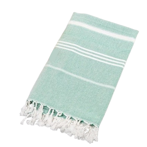 fouta plage vert