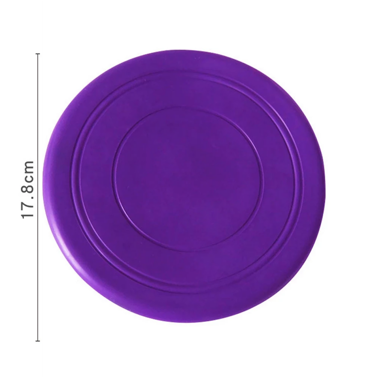 frisbee chien violet