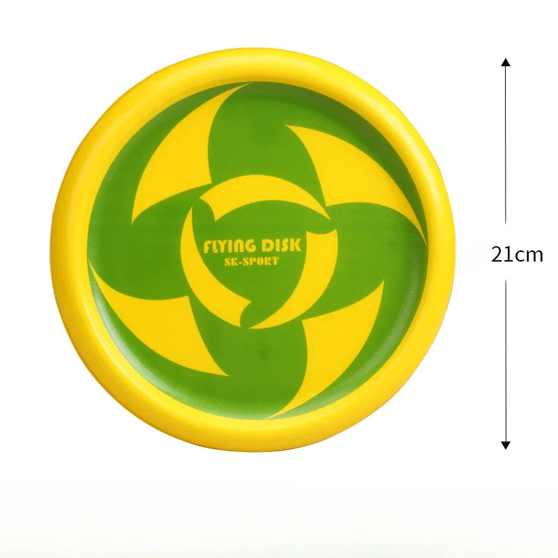 frisbee en mousse vert