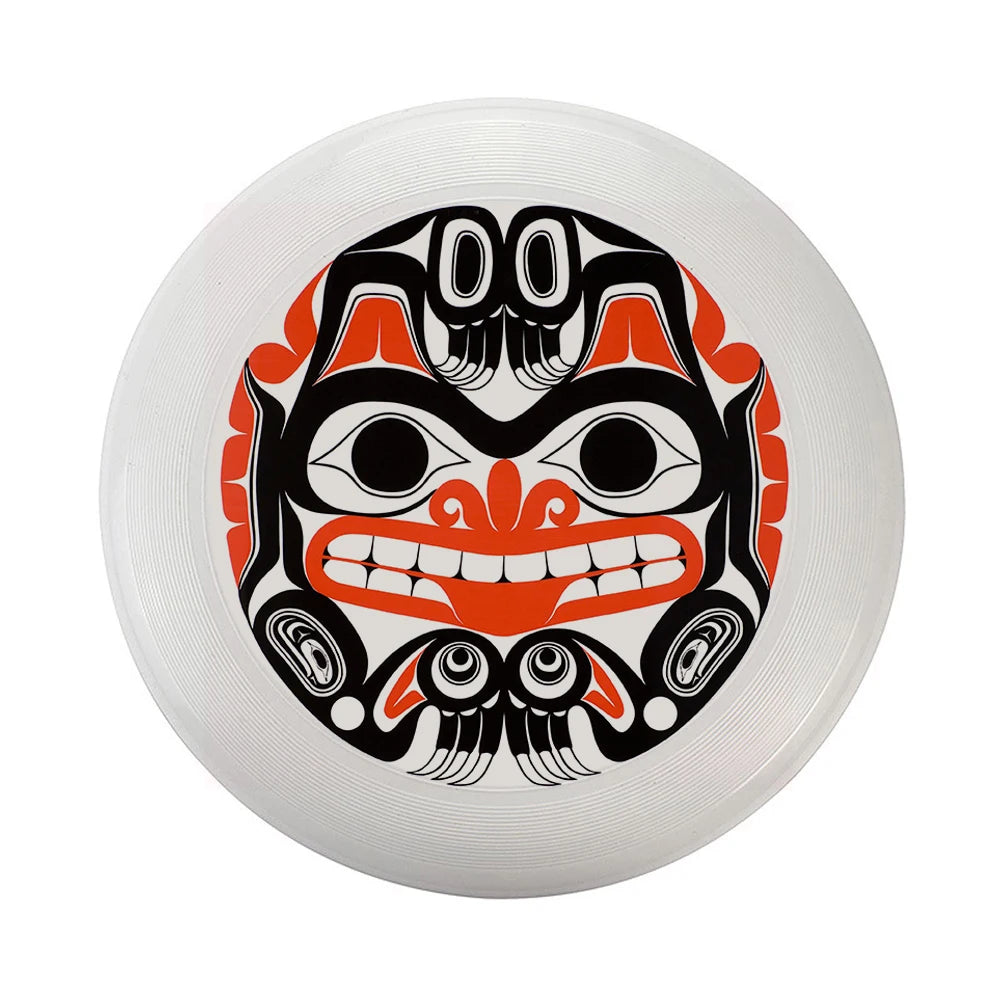 frisbee sport guerrier tribal