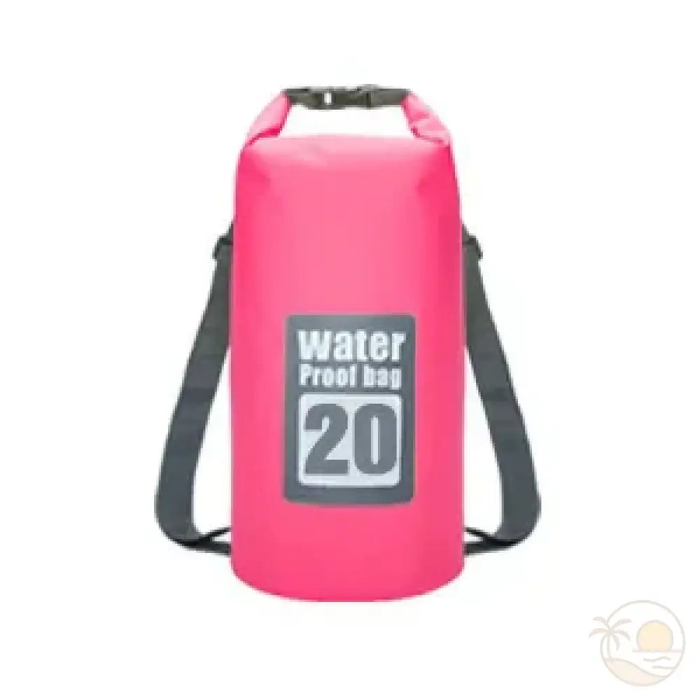 grande pochette de plage rose