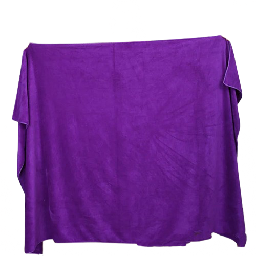 grande serviette de plage violette
