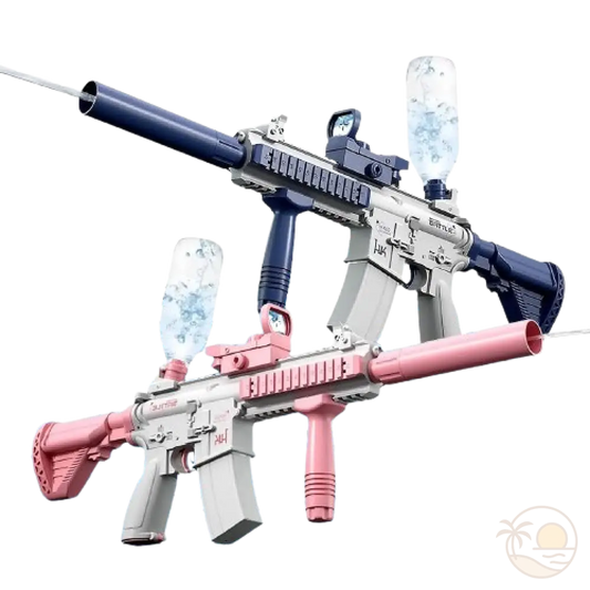 gros pistolets a eau rose bleu