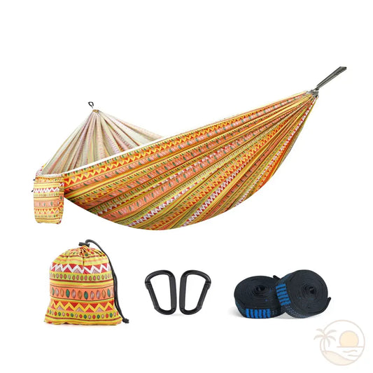 hamac 2 personnes jaune
