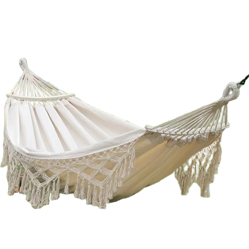 hamac a suspendre blanc