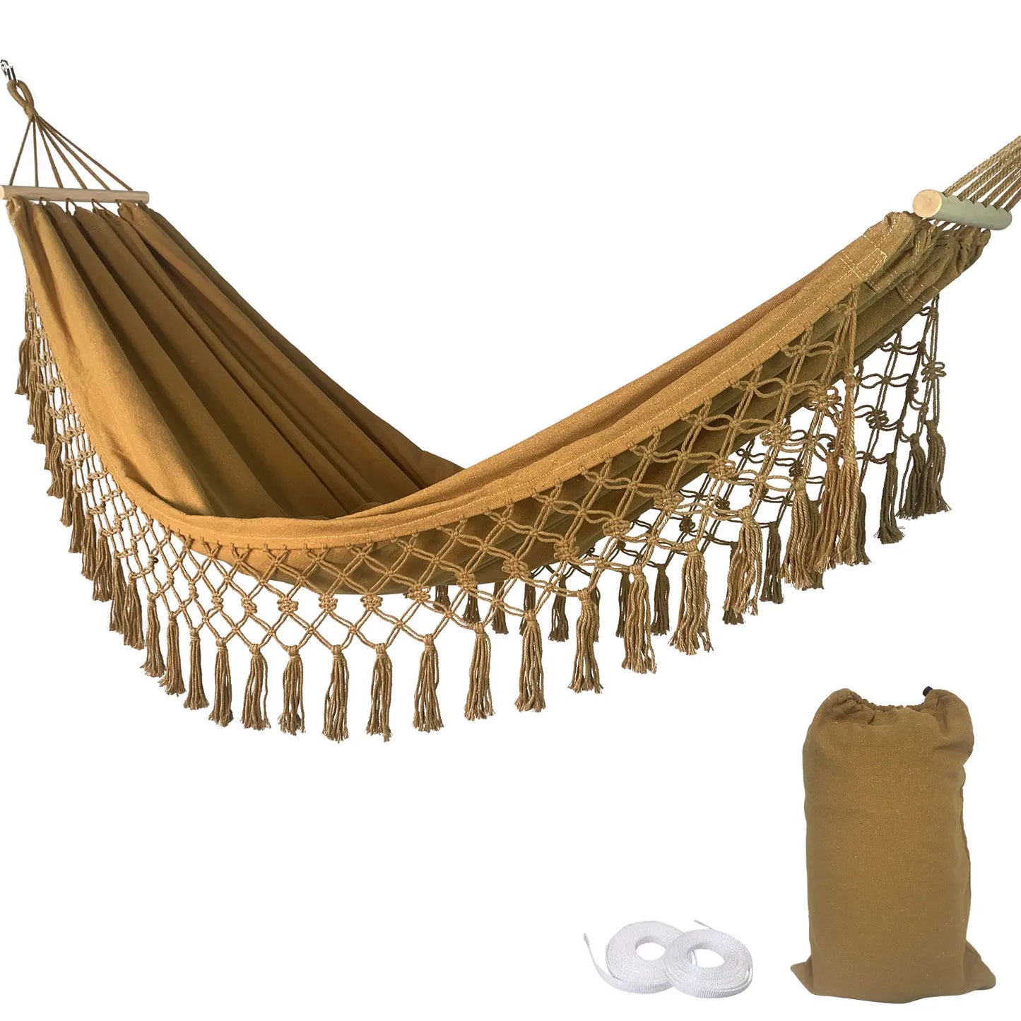 hamac suspendu marron