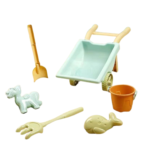 jeux de plage seau pelle - 6 jouets de plage