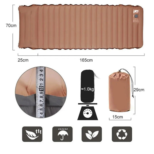 matelas de plage pour galets caracteristiques