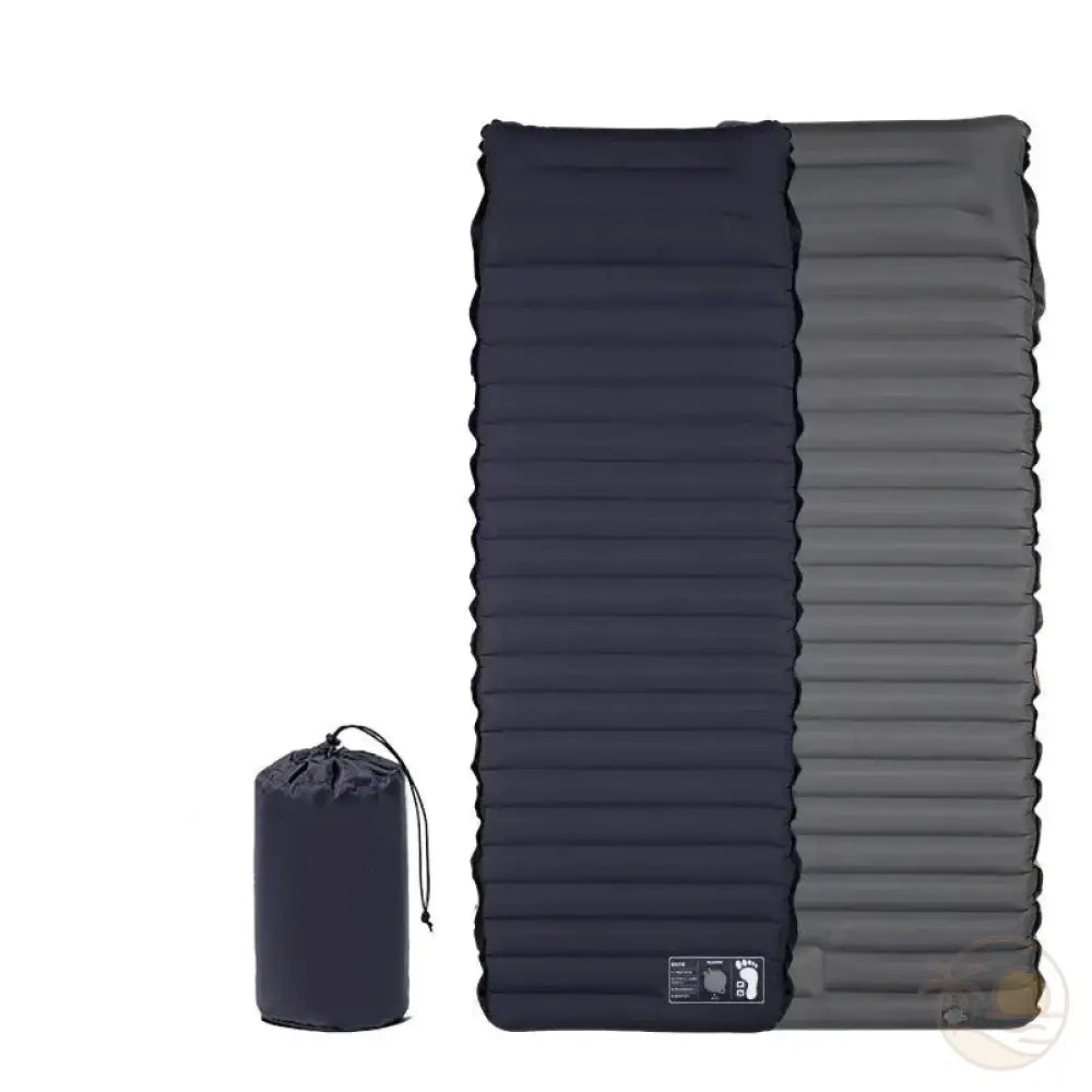 matelas de plage pour galets sac bleu marine
