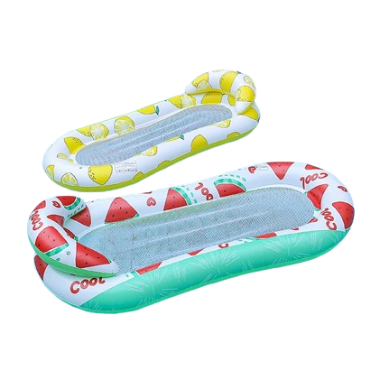 matelas piscine citrons pasteques