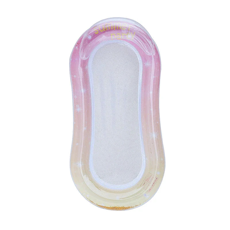 matelas piscine rose