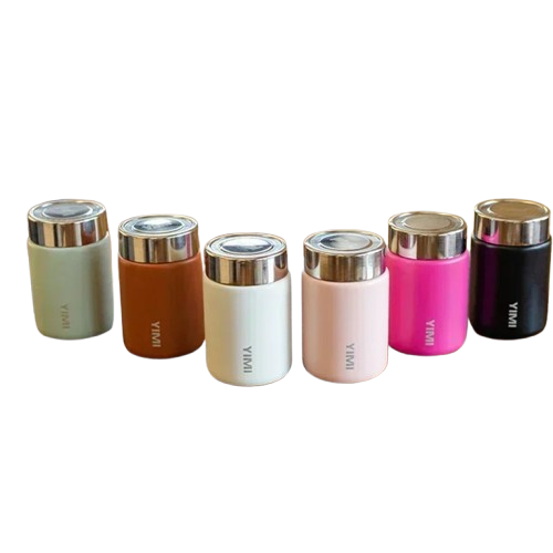 minis gourdes thermiques orange rose noir blanc